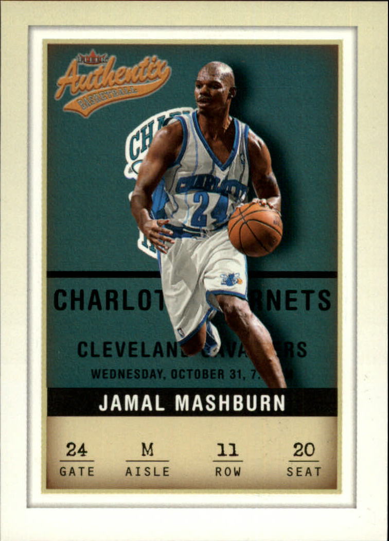 2001-02 Fleer Authentix #11 Jamal Mashburn