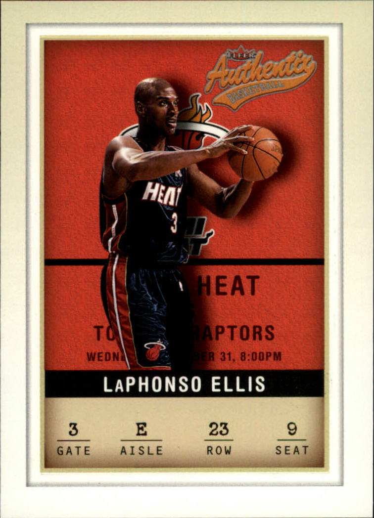 2001-02 Fleer Authentix #23 LaPhonso Ellis