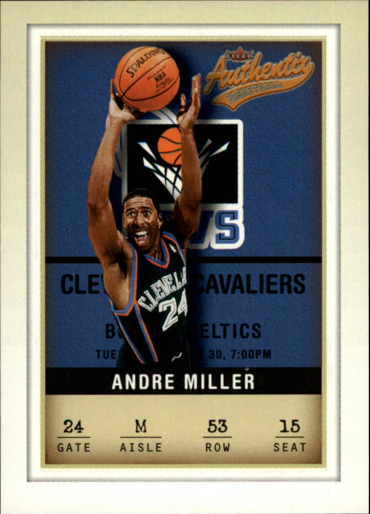 2001-02 Fleer Authentix #53 Andre Miller