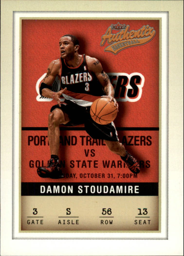 2001-02 Fleer Authentix #56 Damon Stoudamire