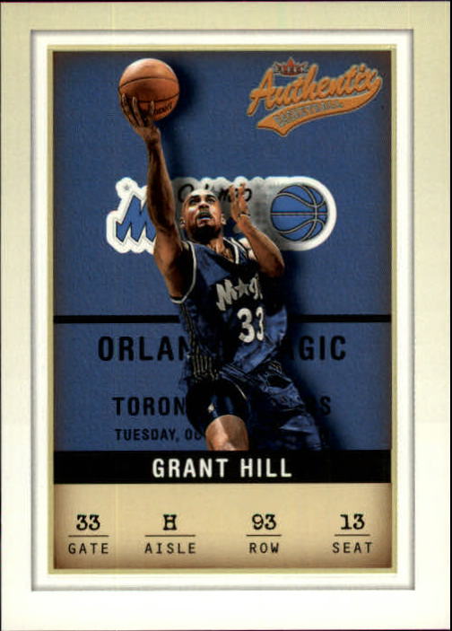 2001-02 Fleer Authentix #93 Grant Hill
