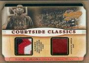 2001-02 Fleer Authentix Courtside Classics #7 Dikembe Mutombo