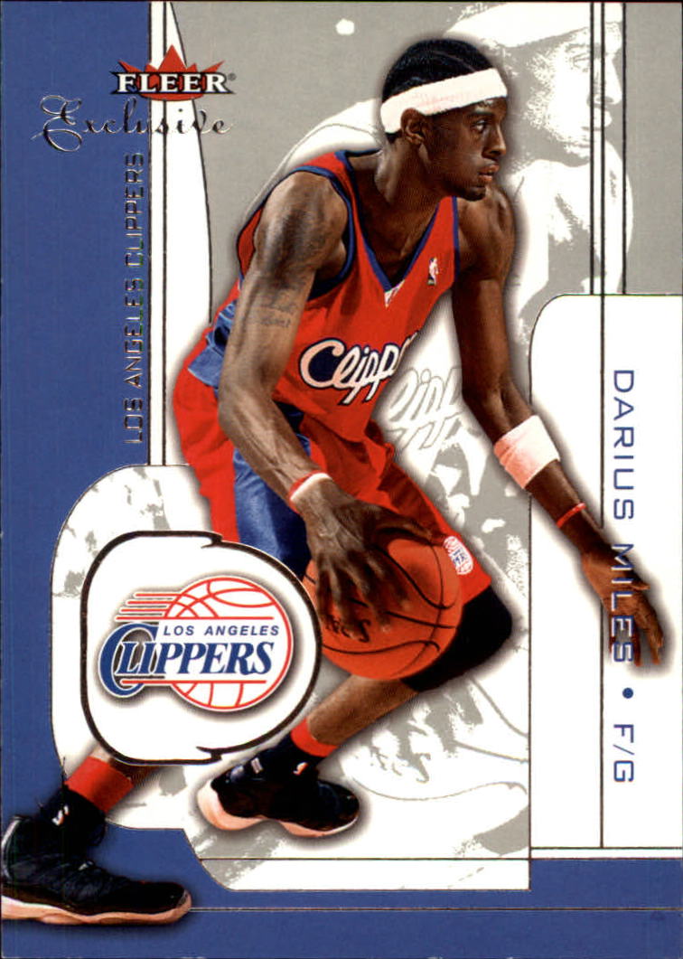 2001-02 Fleer Exclusive #16 Darius Miles