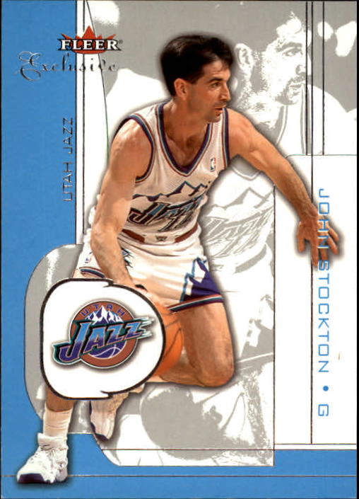 2001-02 Fleer Exclusive #21 John Stockton