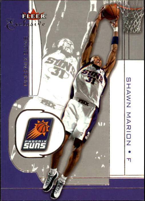 2001-02 Fleer Exclusive #23 Shawn Marion