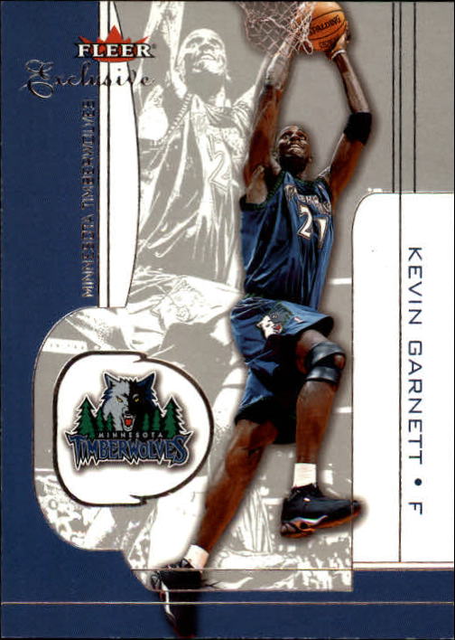 2001-02 Fleer Exclusive #25 Kevin Garnett