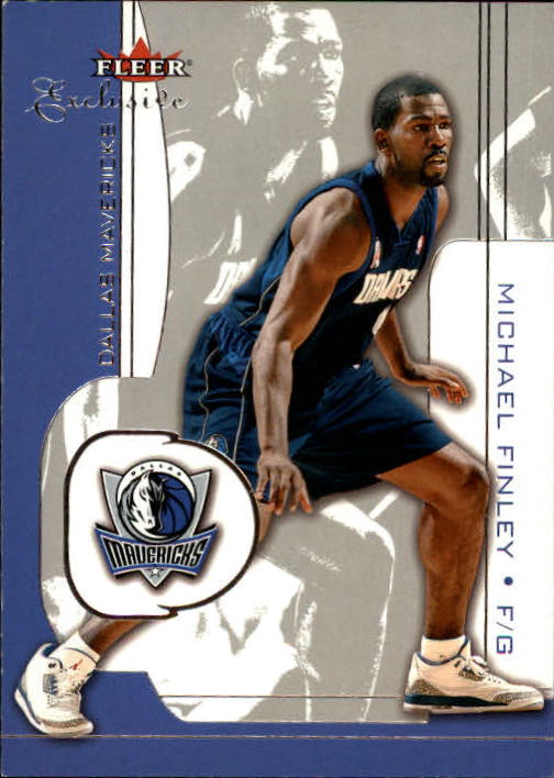 2001-02 Fleer Exclusive #35 Michael Finley