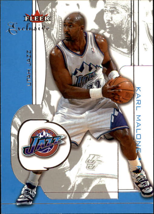 2001-02 Fleer Exclusive #48 Karl Malone