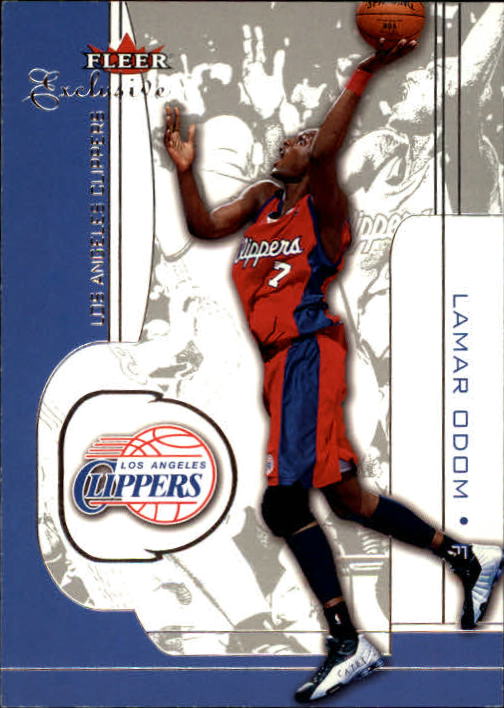 2001-02 Fleer Exclusive #49 Lamar Odom
