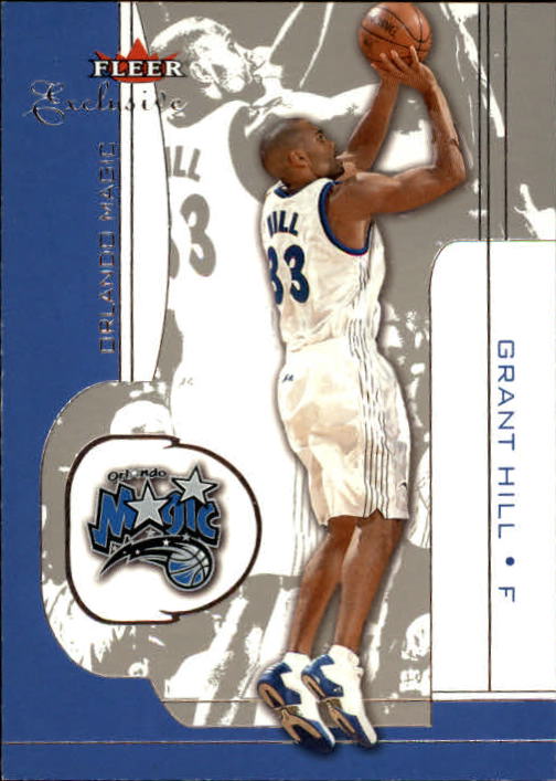 2001-02 Fleer Exclusive #50 Grant Hill