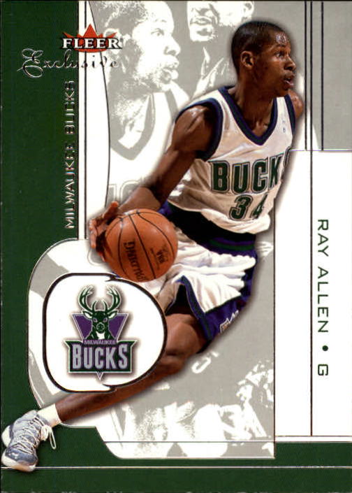 2001-02 Fleer Exclusive #52 Ray Allen