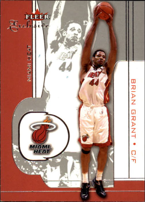 2001-02 Fleer Exclusive #56 Brian Grant