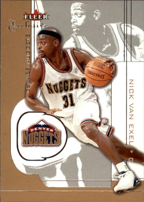 2001-02 Fleer Exclusive #85 Nick Van Exel