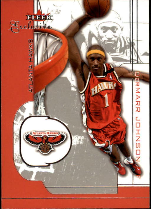 2001-02 Fleer Exclusive #94 DerMarr Johnson