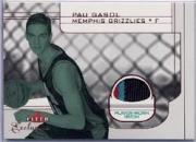 2001-02 Fleer Exclusive #128 Pau Gasol/474 RC