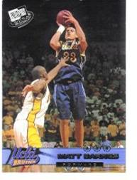 2002 Press Pass #1 Matt Barnes