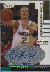 2002 SAGE HIT Rarefied Gold Autographs #G6 Curtis Borchardt