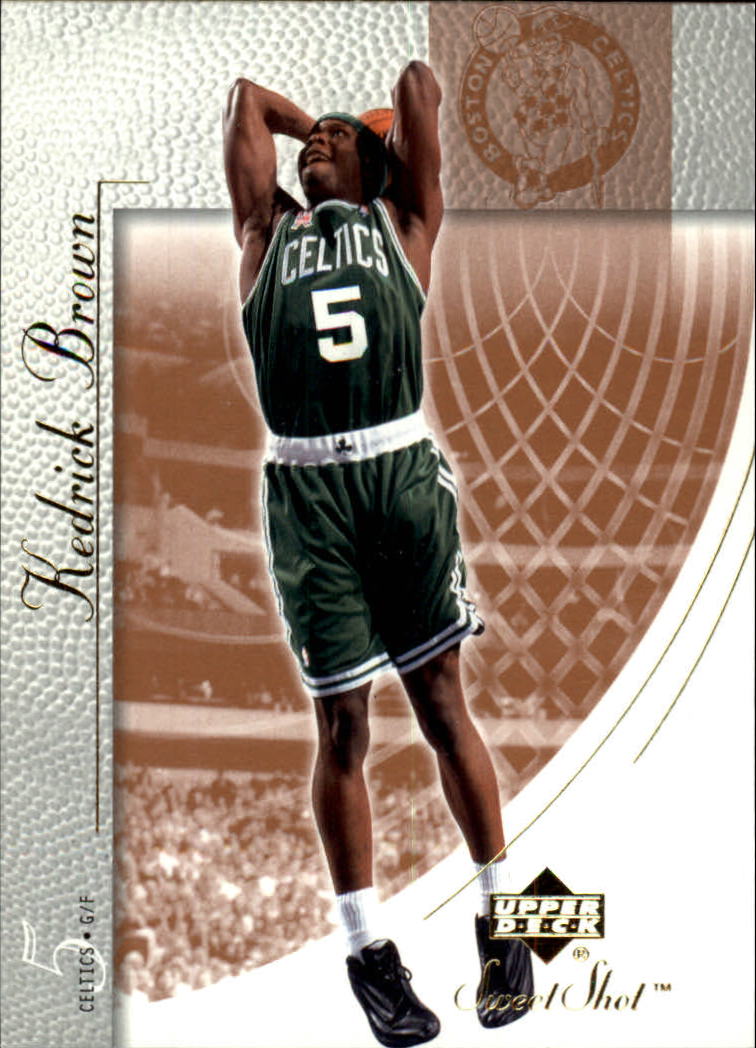 2002-03 Sweet Shot #6 Kedrick Brown