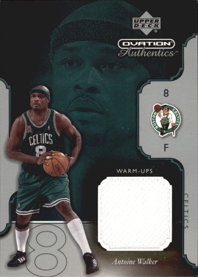 2002-03 Upper Deck Ovation Authentics Warm-Ups #AWW Antoine Walker