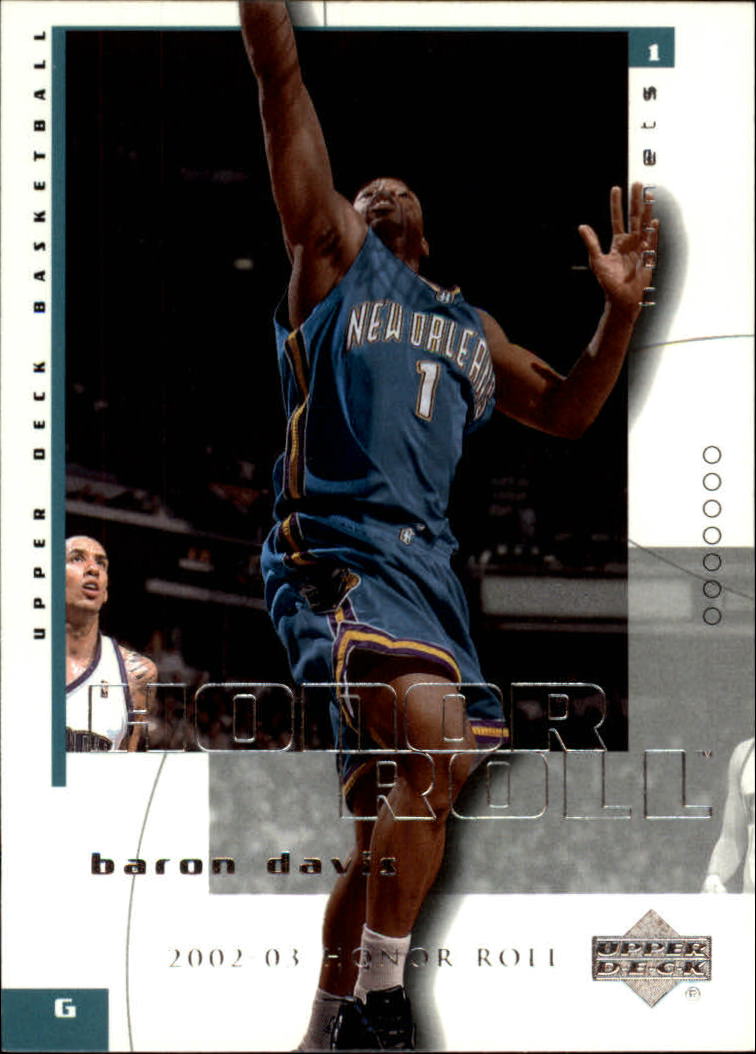 2002-03 Upper Deck Honor Roll #52 Baron Davis