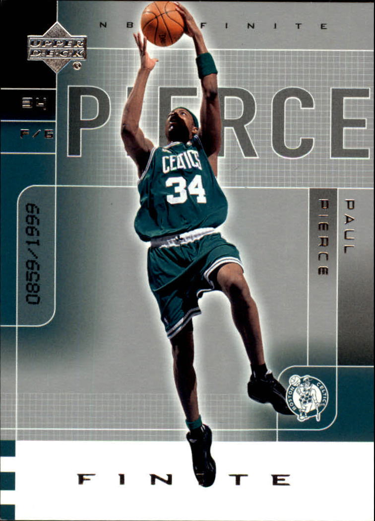2002-03 Upper Deck Finite #7 Paul Pierce