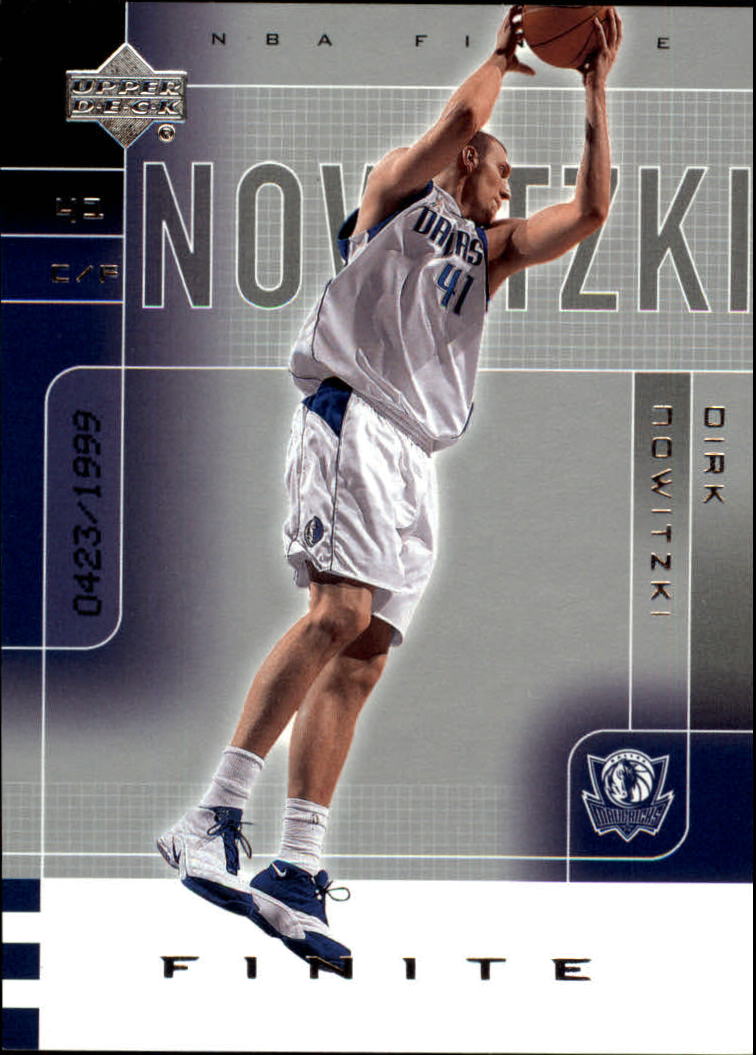 2002-03 Upper Deck Finite #18 Dirk Nowitzki