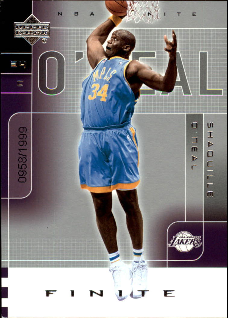 2002-03 Upper Deck Finite #43 Shaquille O'Neal