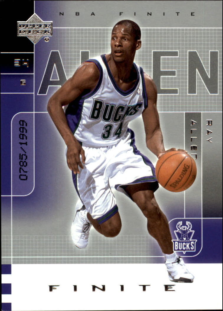 2002-03 Upper Deck Finite #50 Ray Allen