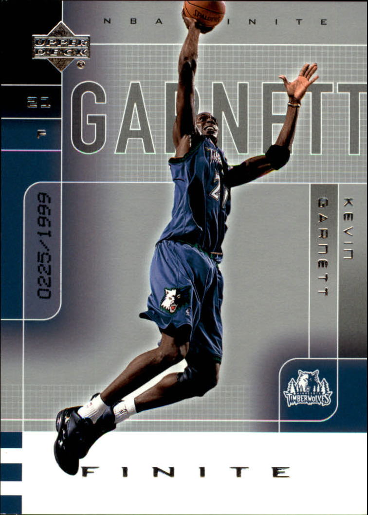 2002-03 Upper Deck Finite #54 Kevin Garnett