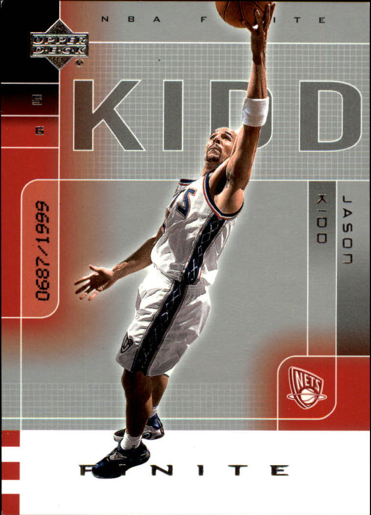 2002-03 Upper Deck Finite #58 Jason Kidd