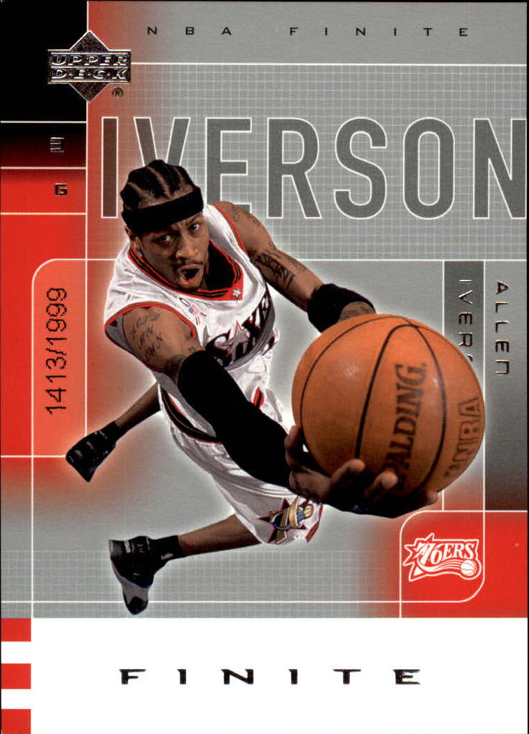 2002-03 Upper Deck Finite #71 Allen Iverson