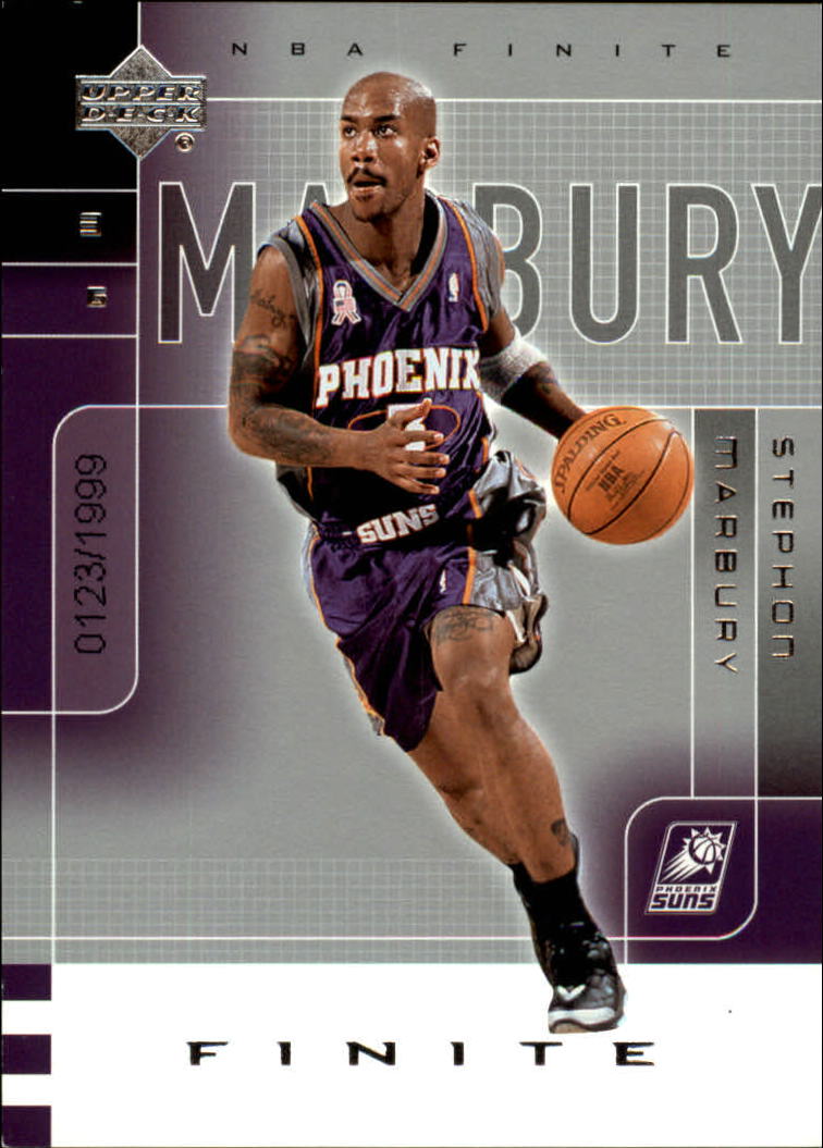 2002-03 Upper Deck Finite #74 Stephon Marbury