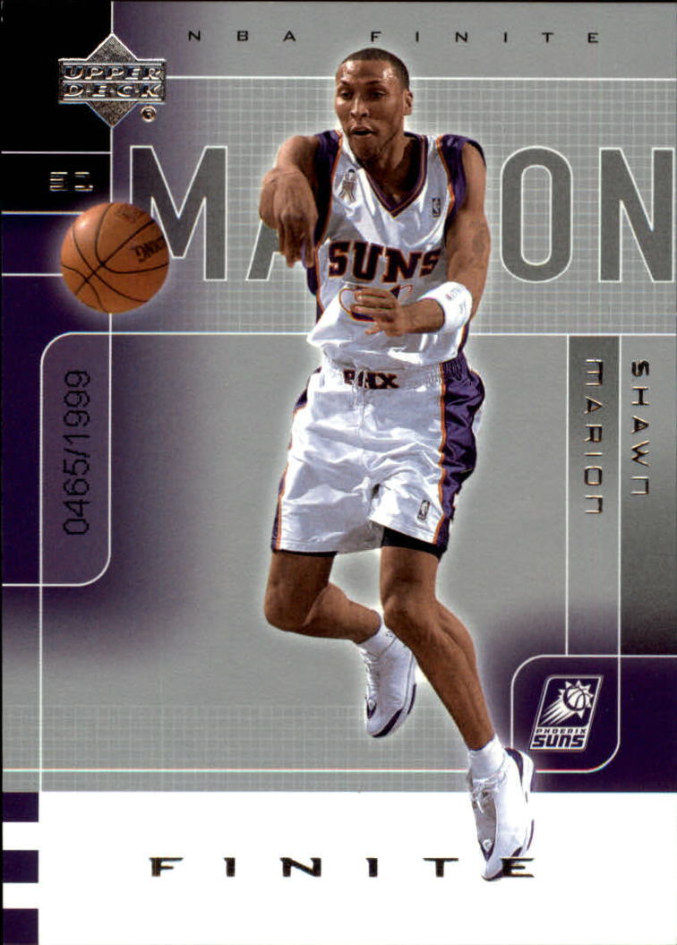 2002-03 Upper Deck Finite #75 Shawn Marion