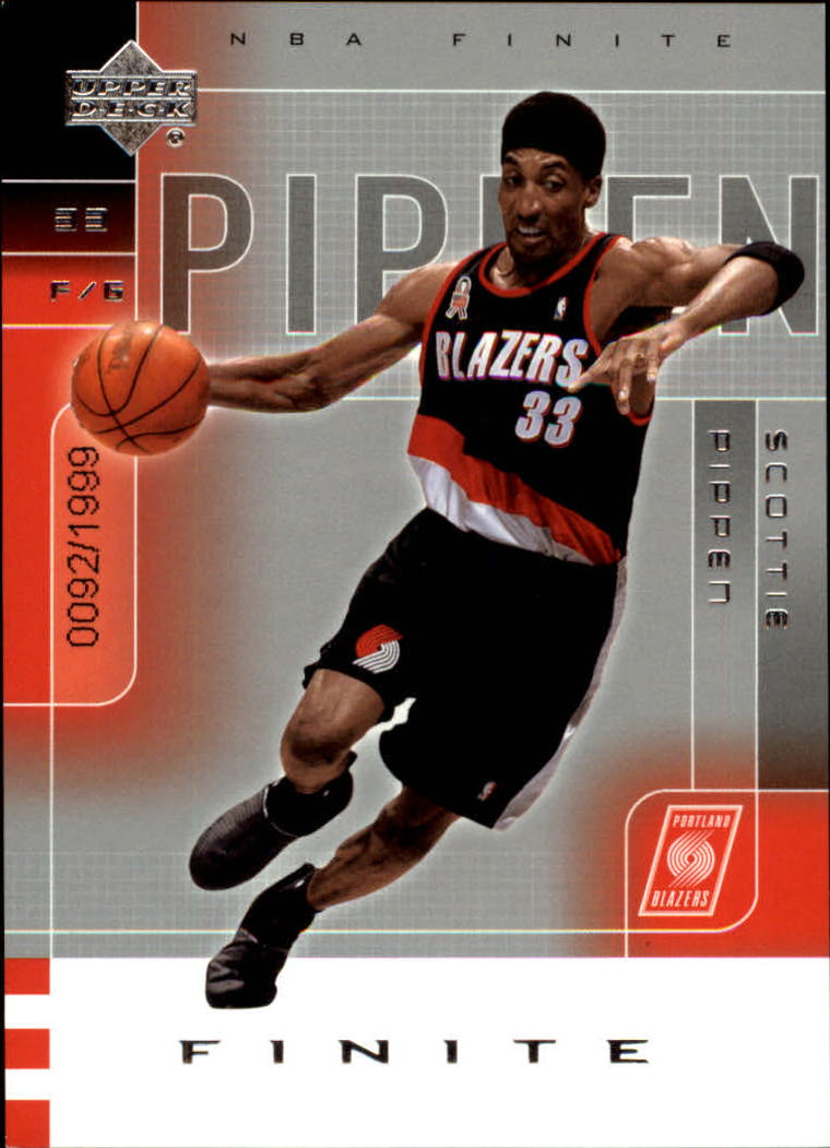 2002-03 Upper Deck Finite #79 Scottie Pippen