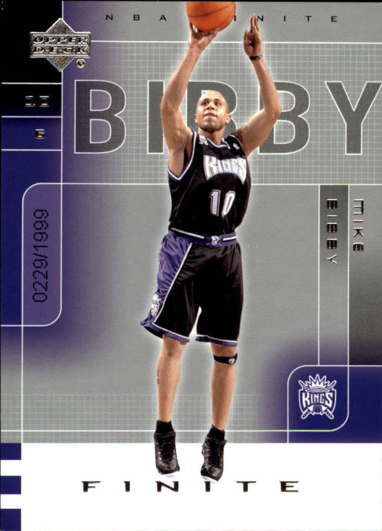 2002-03 Upper Deck Finite #80 Mike Bibby