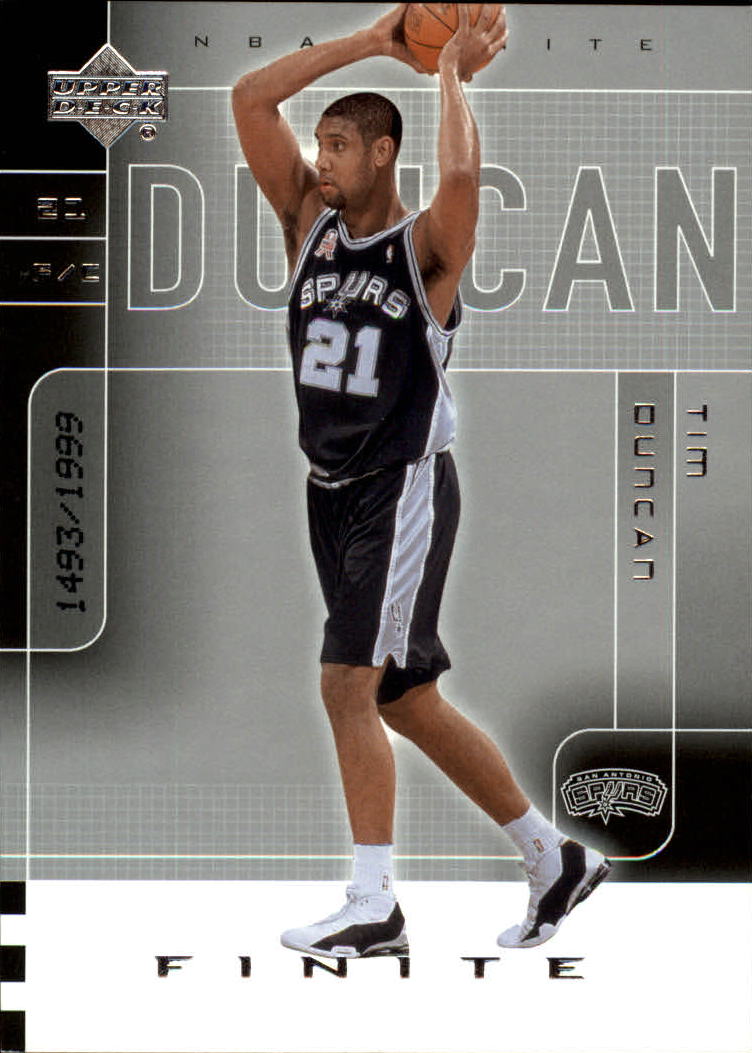 2002-03 Upper Deck Finite #84 Tim Duncan
