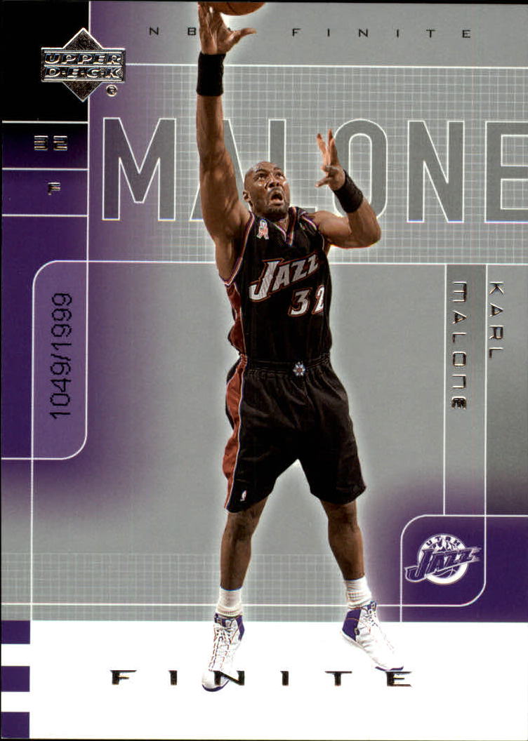 2002-03 Upper Deck Finite #95 Karl Malone