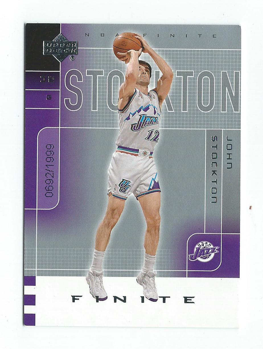2002-03 Upper Deck Finite #96 John Stockton
