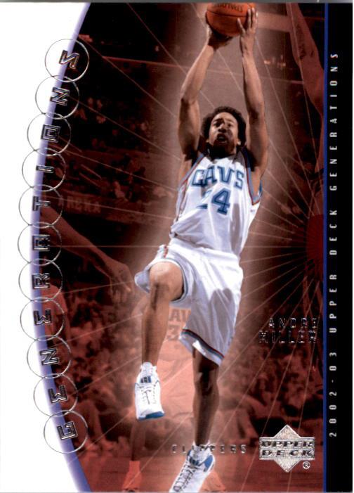 2002-03 Upper Deck Generations #19 Andre Miller