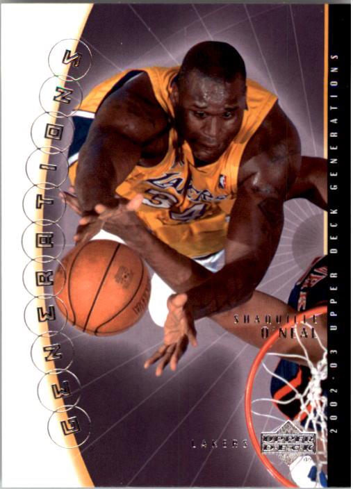 2002-03 Upper Deck Generations #21 Shaquille O'Neal