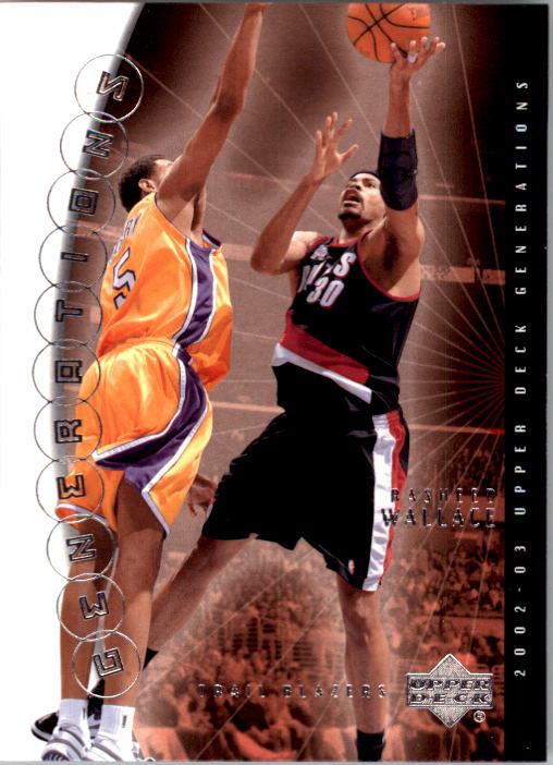 2002-03 Upper Deck Generations #37 Rasheed Wallace