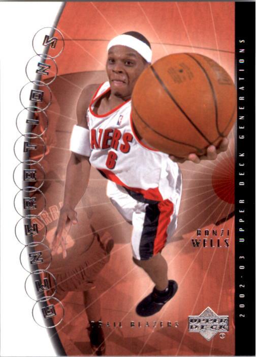 2002-03 Upper Deck Generations #38 Bonzi Wells