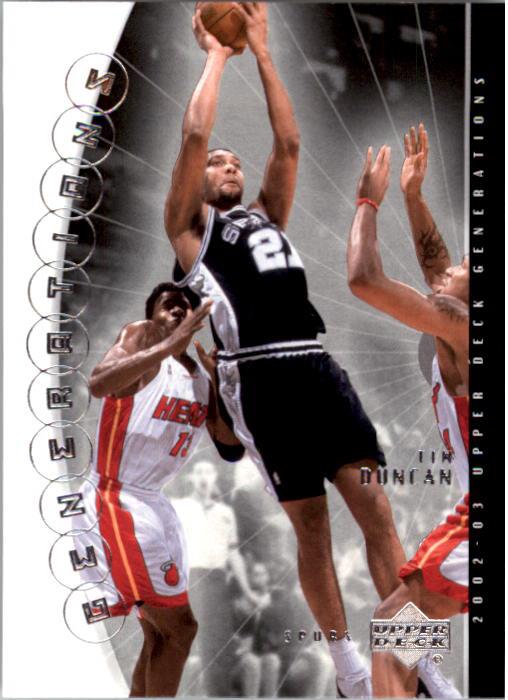 2002-03 Upper Deck Generations #41 Tim Duncan