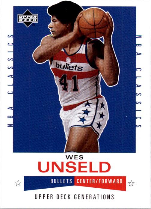 2002-03 Upper Deck Generations #100 Wes Unseld