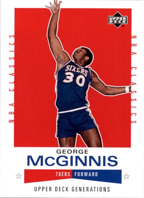 2002-03 Upper Deck Generations #122 George McGinnis