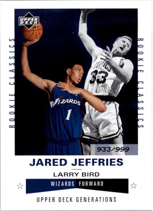 2002-03 Upper Deck Generations #203 Jared Jeffries/Larry Bird