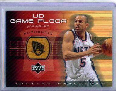 2002-03 Upper Deck Hardcourt UD Game Floor #JKF Jason Kidd