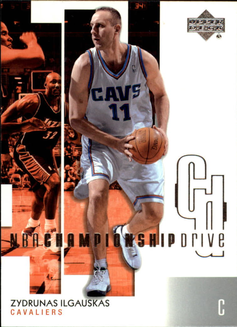 2002-03 Upper Deck Championship Drive #14 Zydrunas Ilgauskas