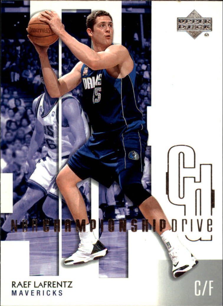 2002-03 Upper Deck Championship Drive #18 Raef LaFrentz