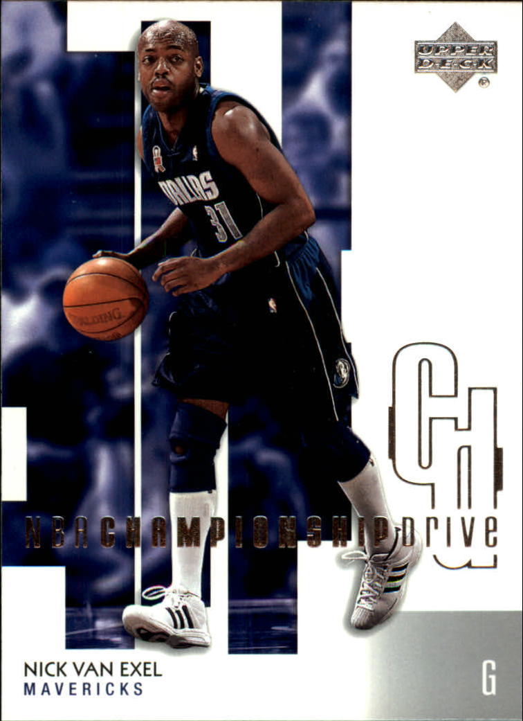 2002-03 Upper Deck Championship Drive #19 Nick Van Exel